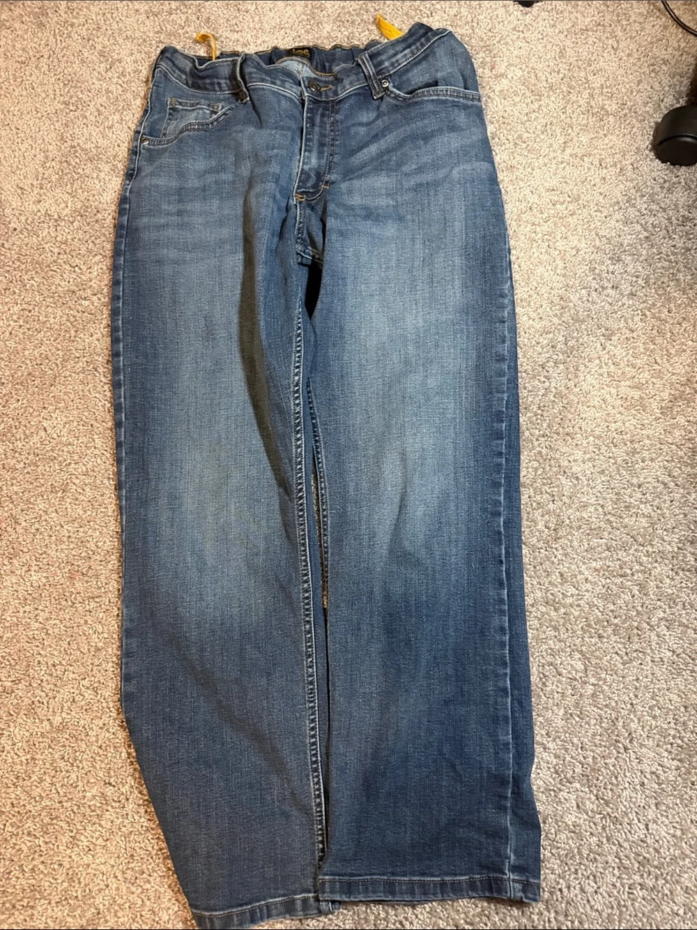 Lee boys Medium Blue Straight Leg Jeans